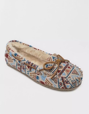 Chaussons American Eagle Cally Moccasin Multicolore Femme | VDQ-34085689